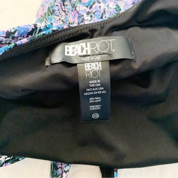 Anthropologie Beach Riot Ruffled One-Piece Swimsuit XS - Picture 14 of 14